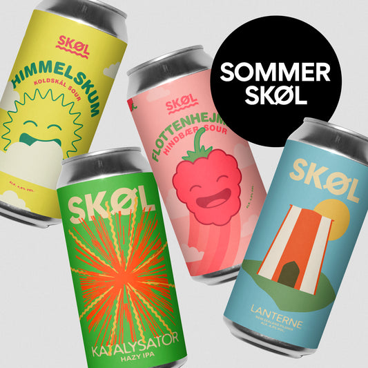 SOMMERSKØL - Bundle med 4 øl