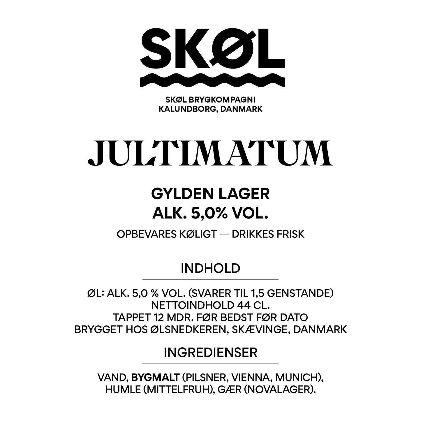 JULTIMATUM - Gylden Lager - 5 %
