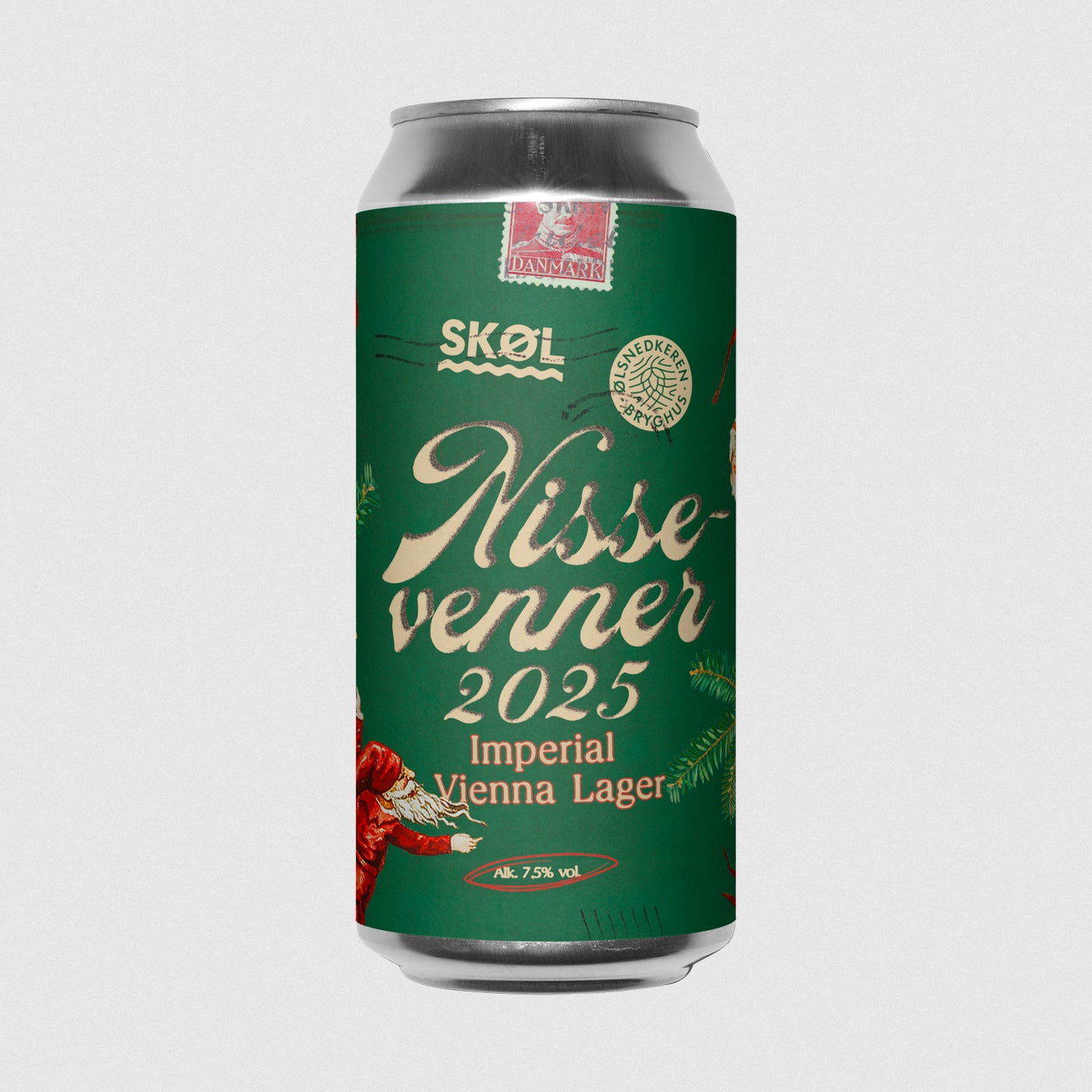 NISSEVENNER 2025 (Ølsnedkeren-collab) - Imperial Vienna Lager - 7,5 % Vol.